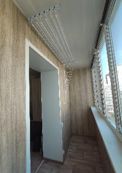 Косметический ремонт балкона ламинатом - фото 3